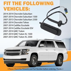 Rear Hatch Button Tailgate Liftgate Release Switch with 2007-2014 Suburban Ta…