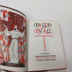 My God And My All 1976 Revised Edition By Franciscan Herald Press Chicago, ILL.