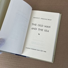 The Old Man and The Sea by Ernest Hemingway Charles Scribner’s Sons 1952 (SC470)