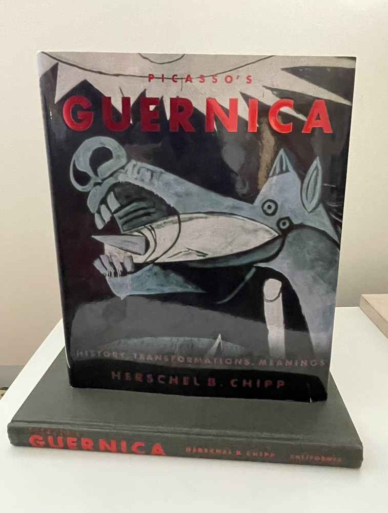 Picasso’s Guernica Herschel B. Chipp 1st Printing HC DJ VG Art History Monograph