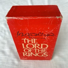 THE LORD OF THE RINGS by J.R.R. Tolkien 1965 3 Volume Box Set 2nd Ed 1st Print