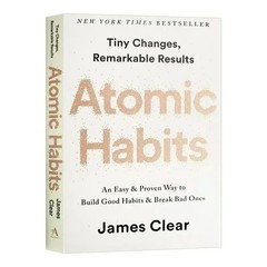 *Atomic Habits* Paperback by James Clear Build Good Habits & Break Bad Ones.