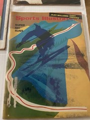 VINTAGE SPORTS ILLUSTRATED LOT OF 6 MIXED ISSUES FROM 1960-1966 MAGAZINES