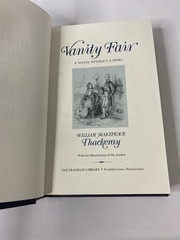 Vanity Fair William Makepeace Thackeray Franklin Library Hardcover
