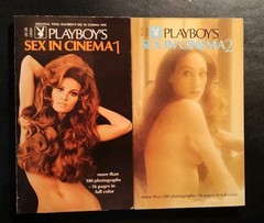 Vintage Box Set: Playboy’s „Sex In Cinema” Paperbacks Vol 1-4 (1971-1974) .