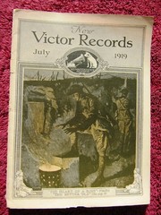 W WAR I In the Trenches New VICTOR RECORDS July 1919 Victrola Supplement CATALOG