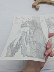 ACG Anime Coloring Book – 24 Loose Pages Color Pencil or Artist Choice SEE PICS