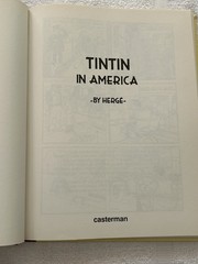 HERGE Adventures of TINTIN IN AMERICA hc Casterman 1995 2004 VG to like new insi