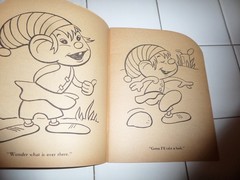 Chub Coloring Book, The Little People,1953(VINTAGE Softcover/Unused)