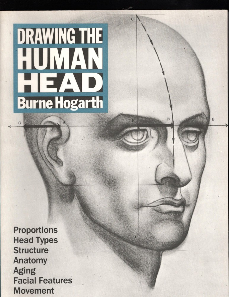 Vintage Drawing the Human Head – 1989
