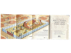 Rose Book of Bible Charts Maps & Time Lines Spiral Bound 2005 Full Color