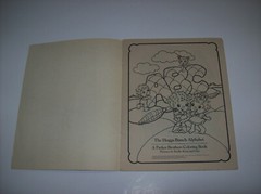 Lot of Vintage 1980s Coloring Books: HUGGA BUNCH, Pound Puppies, Flower Kids