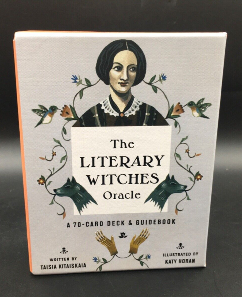 The Literary Witches Oracle 70 card deck 36 pg guidebook org clamshell box