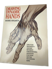 BOOK Drawing Dynamic Hands BURNE HOGARTH