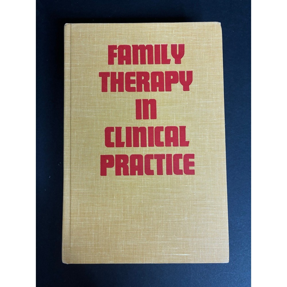 Family Therapy in Clinical Practice by Murray Bowen Hardcover NO DUST JACKET