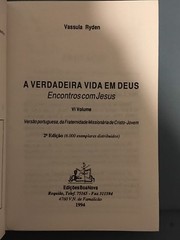 A Verdadeira Vida em Deus – Encontros com Jesus (Portuguese) 218 pages 1994