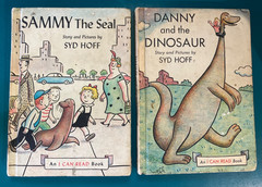 Syd Hoff Book Lot („Danny The Dinosaur” & „Sammy The Seal”) 1958 & 1959 HC