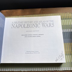 A MILITARY HISTORY AND ATLAS OF THE NAPOLEONIC WARS 1999 Revised Edition