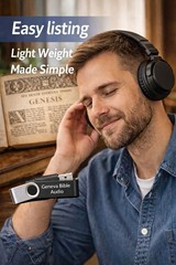 Geneva Bible Audio (1560) Public Domain | USB Flash Drive | CC0