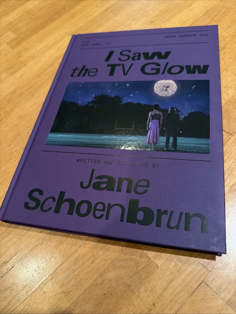 SPECIAL I Saw the TV Glow Screenplay Book (HardCOVER) By Jane Schoenbrun