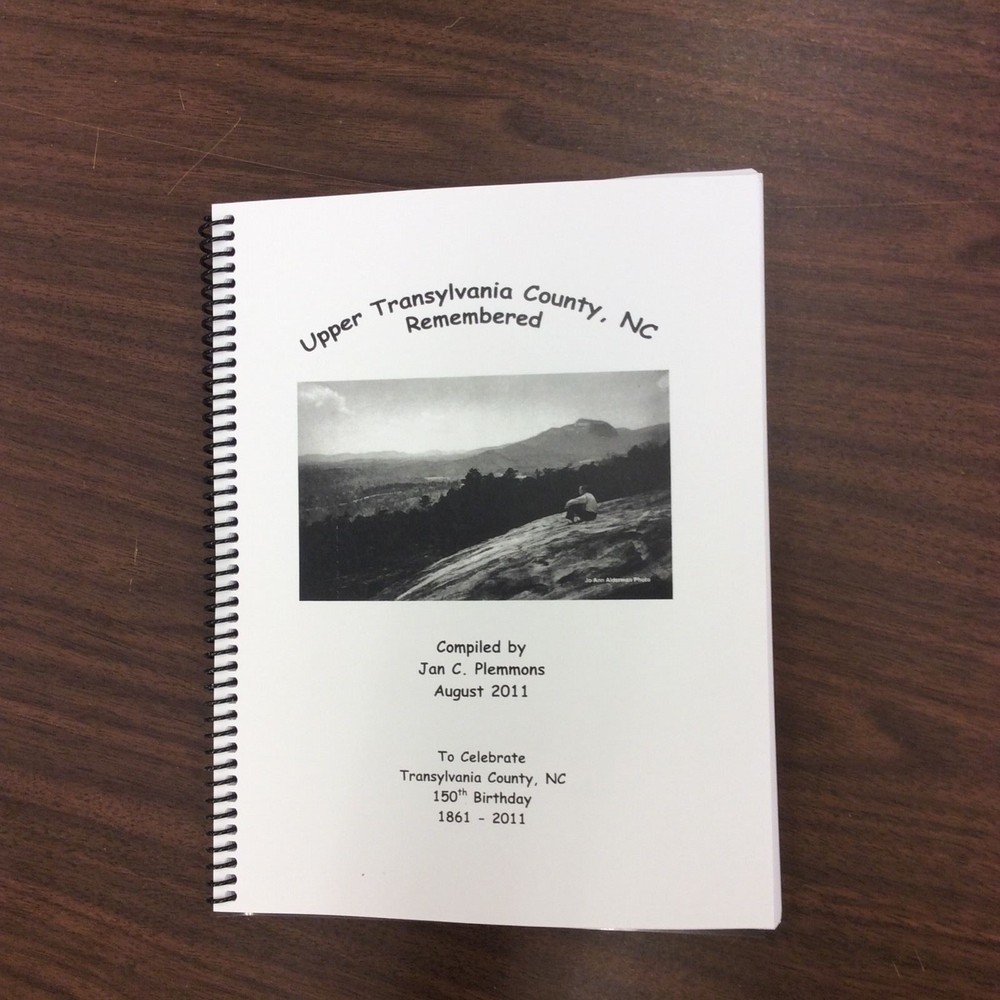Upper Transylvania County, NC Remembered, genealogy & history