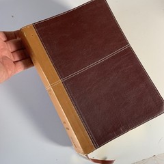 KJV, AMPLIFIED, Side-by-Side BIBLE, LARGE PRINT, IMITATION Zondervan