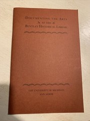 Lot of 2 Bentley Historical Library PB University of Michigan Documenting Arts