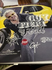 Guy Fieri Food: Cookin’ It, Livin’ It, Lovin’ It Hardcover, William Morrow, Ill…