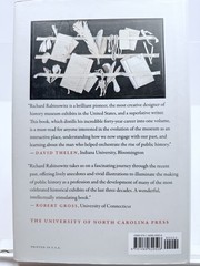 Curating America Richard Rabinowitz 2016 UNC Press Hardcover Museums
