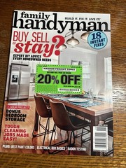 FAMILY HANDYMAN, LOT OF 4 March April May June 2019