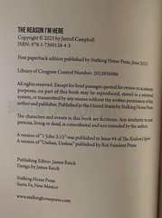 The Reason I’m Here: Stories by Jarrod Campbell (Signed/ 2023 / Paperback / NEW)