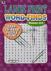 5 New Large Print Word-Finds Puzzle Books Kappa Games Vol #443-474 ~ Search,Hunt