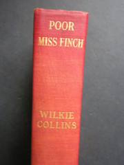 POOR MISS FINCH 1908 Scribners hardcover by WILKIE COLLINS 552 pages 1st ed thus
