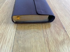 Holy Bible King James Version Barbour – Compact -Snap Closure – Bonded Leather