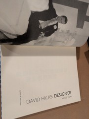 SIGNED David Hicks Designer by Hicks Ashley Coffee Table Book Interior Designer