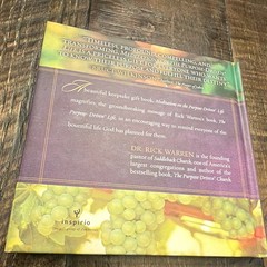 Rick Warren Meditations on the Purpose-Driven Life Hardcover Inspirio English