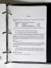 J. Vernon McGee’s Notes on the Holy Bible (partially complete, w/binder)