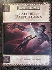 ✰ FAITHS AND PANTHEONS ✰ D&D 3.0 3.5 Forgotten Realms Campaign Deities WotC Qm41