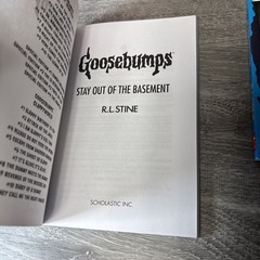 Goosebumps Fear Limited Edition Collectible Tin ORANGE 5 Book All First Printing