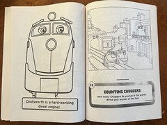 Chuggington Jumbo Coloring Book: Activity Book, train coloring book