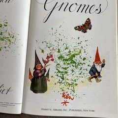Gnomes by Will Huygen & Rien Poortvliet 1977 1st USA print Hardcover