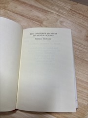 EDINBURGH LECTURES ON MENTAL SCIENCE By Thomas Troward – Hardcover
