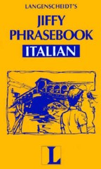 Jiffy Phrasebook Italian – Paperback By Langenscheidt – VERY GOOD