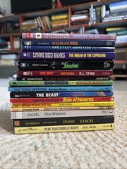 Mixed Lot Kids/youth Spooky Scary Mystery Chapter Paperback Books Vintage (16)