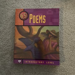 BEST POEMS: INTRODUCTORY By Mcgraw-hill Education *Excellent Condition*