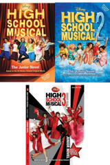 High School Musical Junior Novels Series All 3 Books in Paperback