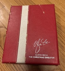 Glenn Beck The Christmas Sweater Hardcover Book Autographed Signed