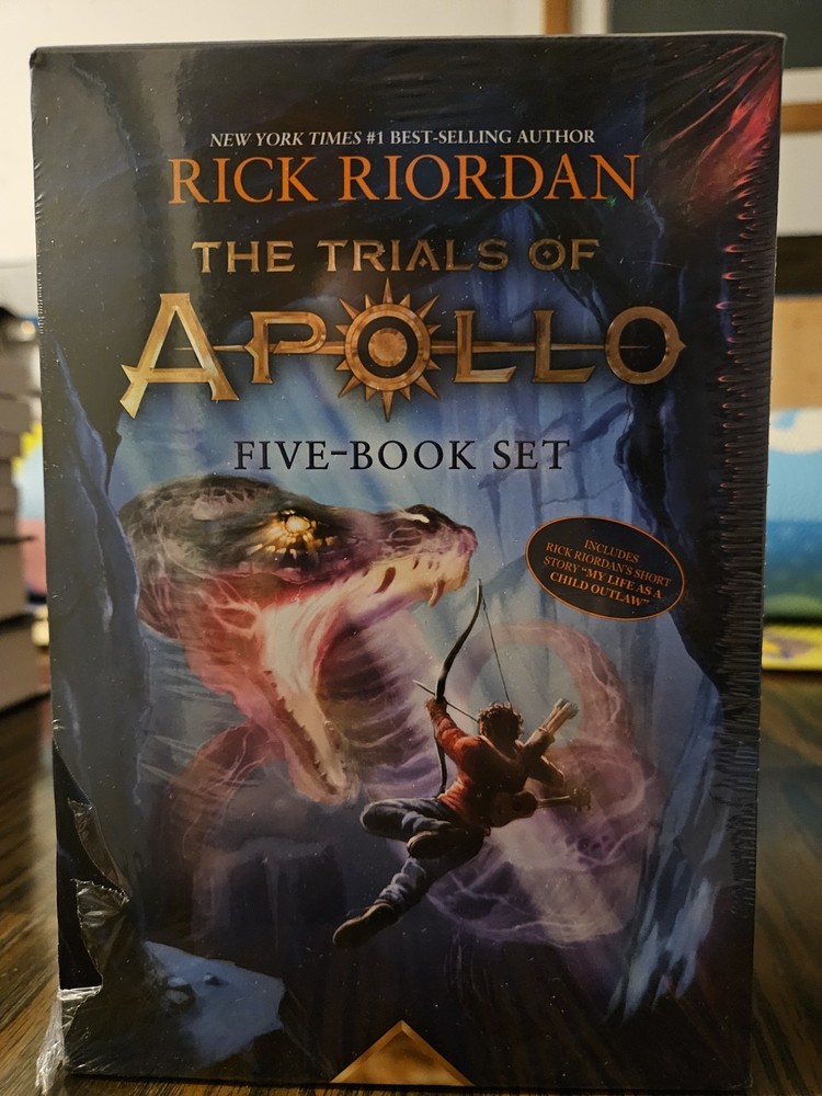 Trials of Apollo, the 5 book Paperback Boxed Set – by Rick Riordan New Sealed