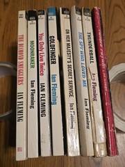 Lot of 8 James Bond Signet 1960’s Vintage Paperbacks by Ian Fleming 007