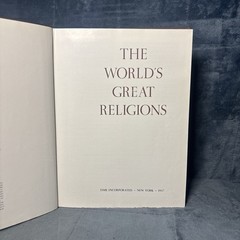 Vtg 1957 Book LIFE „The World’s Great Religions” Time Incorporated